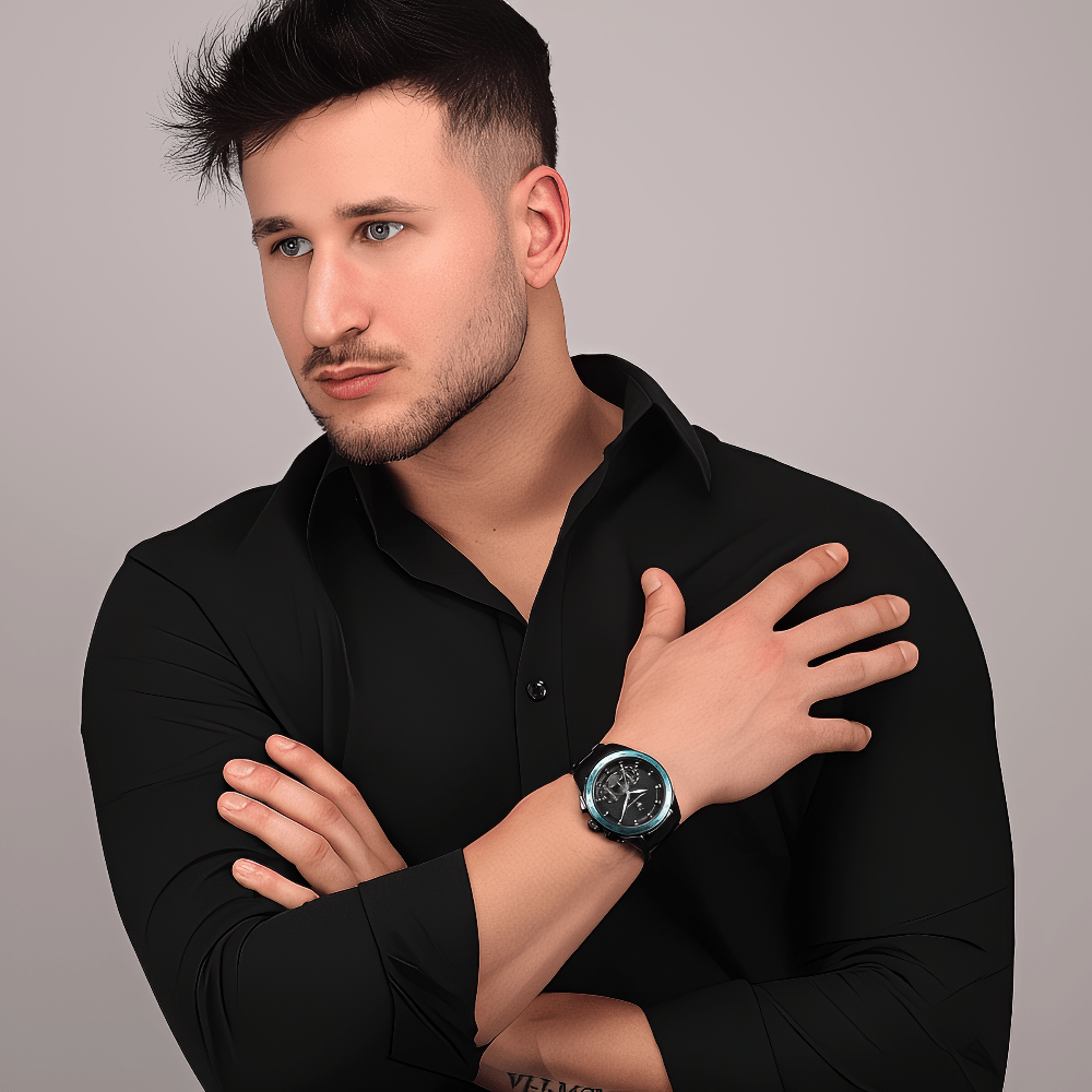 Maserati R8873644002 Traguardo Chronograph Black Dial Men's Watch - WATCH & WATCH