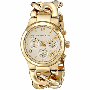 Michael Kors MK3131 Runway Chronograph Ladies Watch - WATCH & WATCH