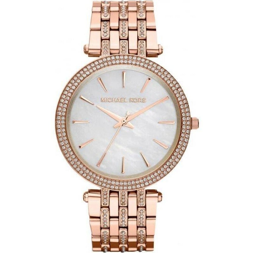 Michael Kors MK3220 Darci Mother of Pearl Dial Crystal Women s Watch WATCH WATCH