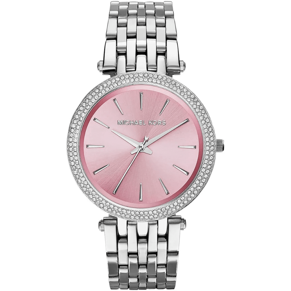Michael Kors MK3352 Darci Pink Dial Ladies Watch - WATCH & WATCH