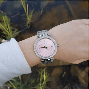 Michael Kors MK3352 Darci Pink Dial Ladies Watch - WATCH & WATCH