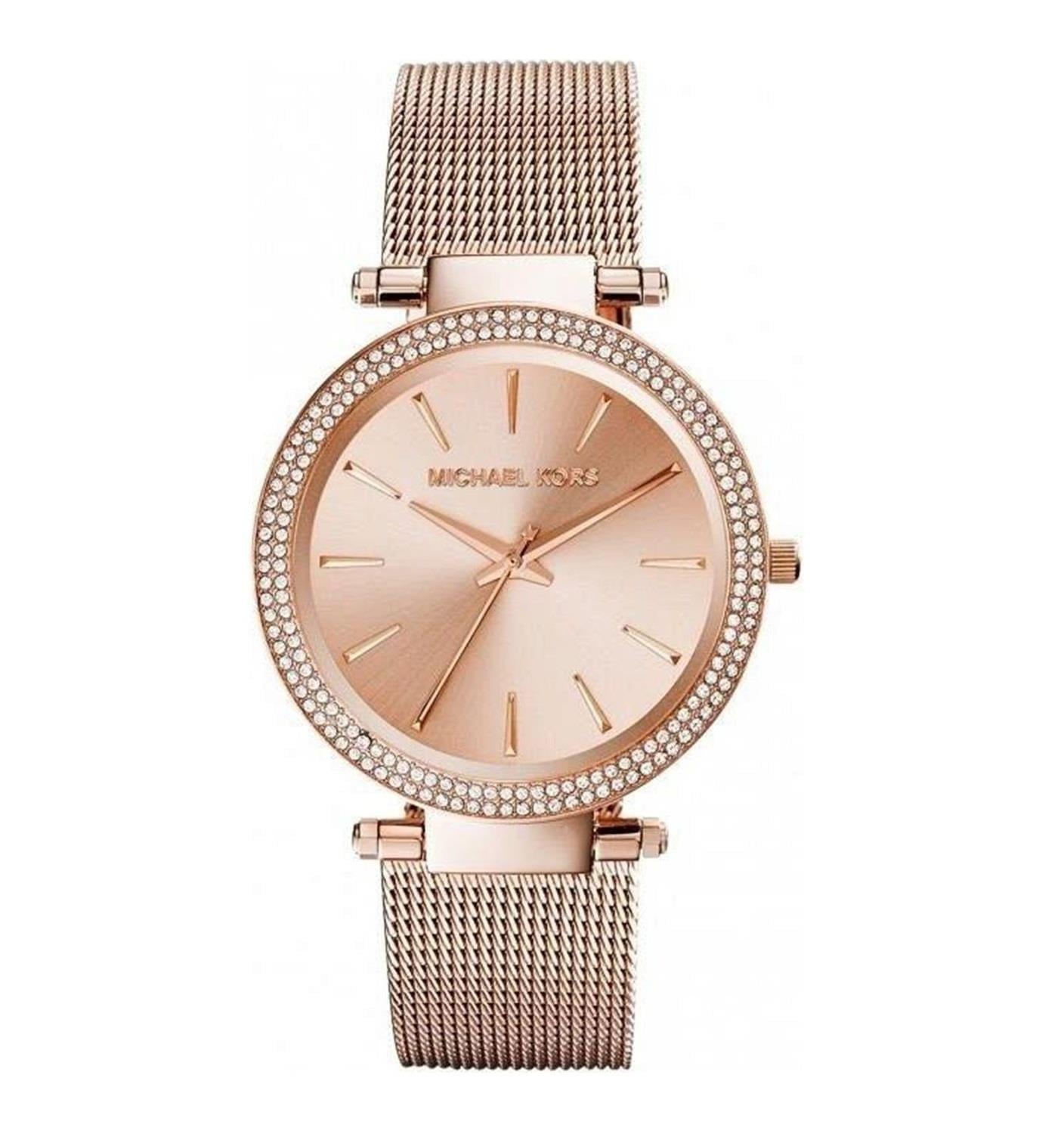 Michael Kors MK3369 Darci Rose Gold Ladies Watch - WATCH & WATCH