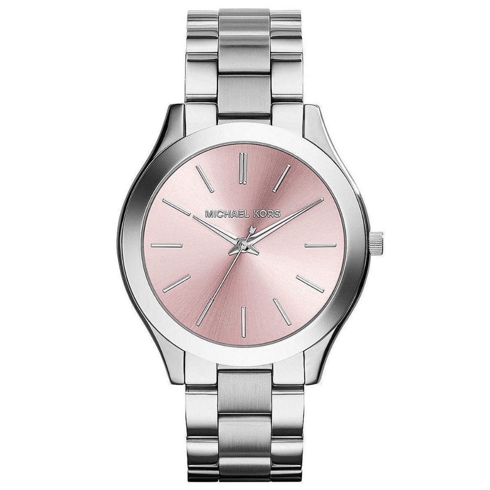 Michael Kors MK3380 Silver Runway Ladies Watch - WATCH & WATCH