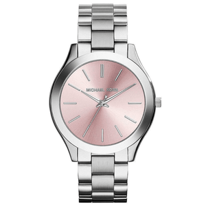 Michael Kors MK3380 Silver Runway Ladies Watch - WATCH & WATCH