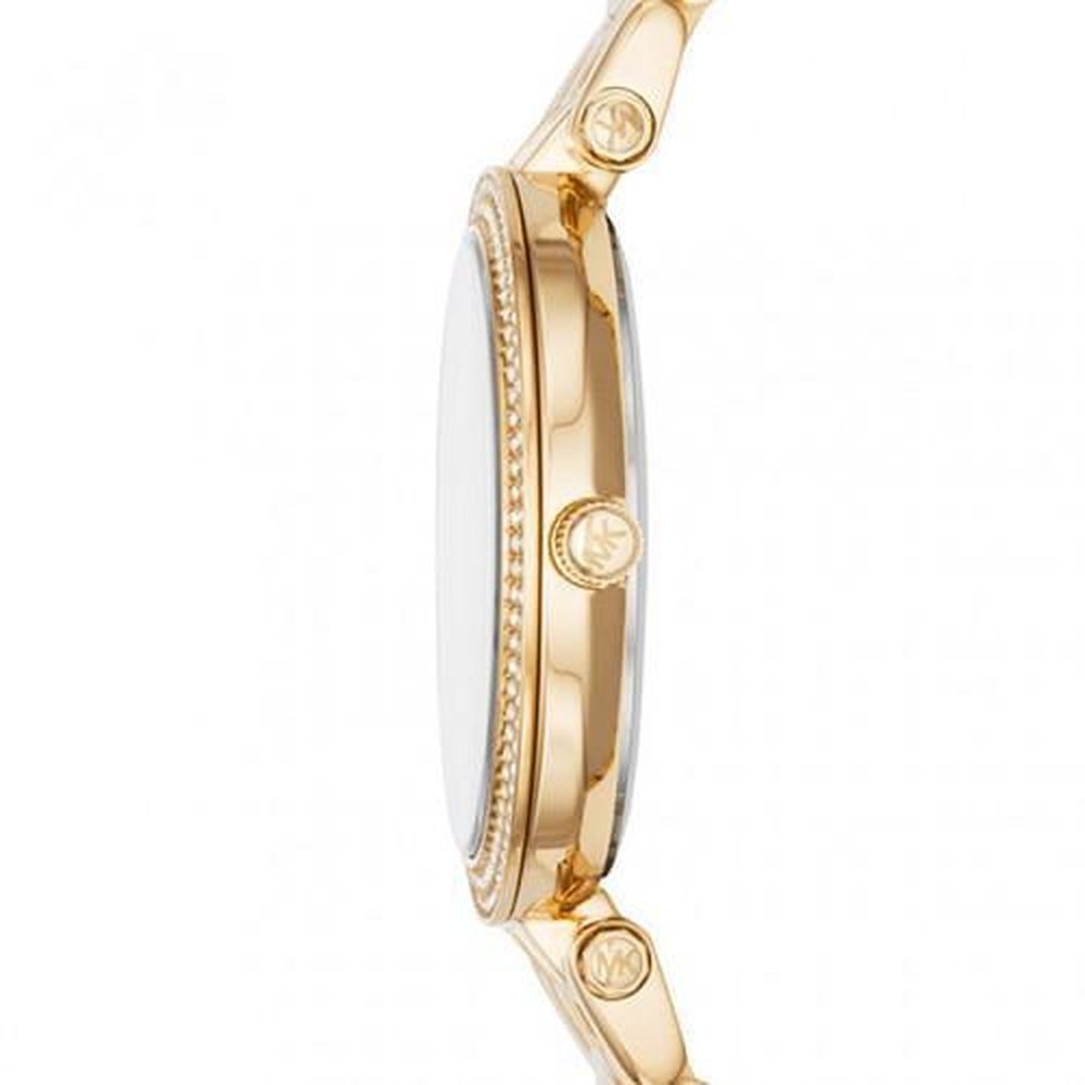 Michael Kors MK3430 Darci Crystal Gold Tone Stainless Steel Women's Watch - WATCH & WATCH