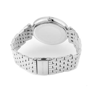 Michael Kors MK3437 Darci Silver Crystal Pave Women's Watch - WATCH & WATCH