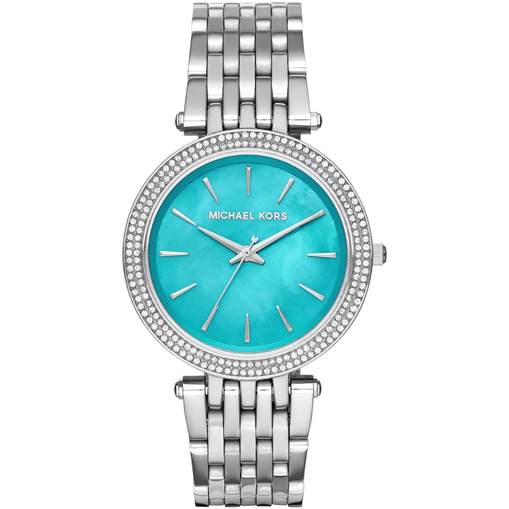 Michael Kors MK3515 Darci Turquoise Dial Ladies Watch - WATCH & WATCH