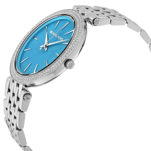 Michael Kors MK3515 Darci Turquoise Dial Ladies Watch - WATCH & WATCH