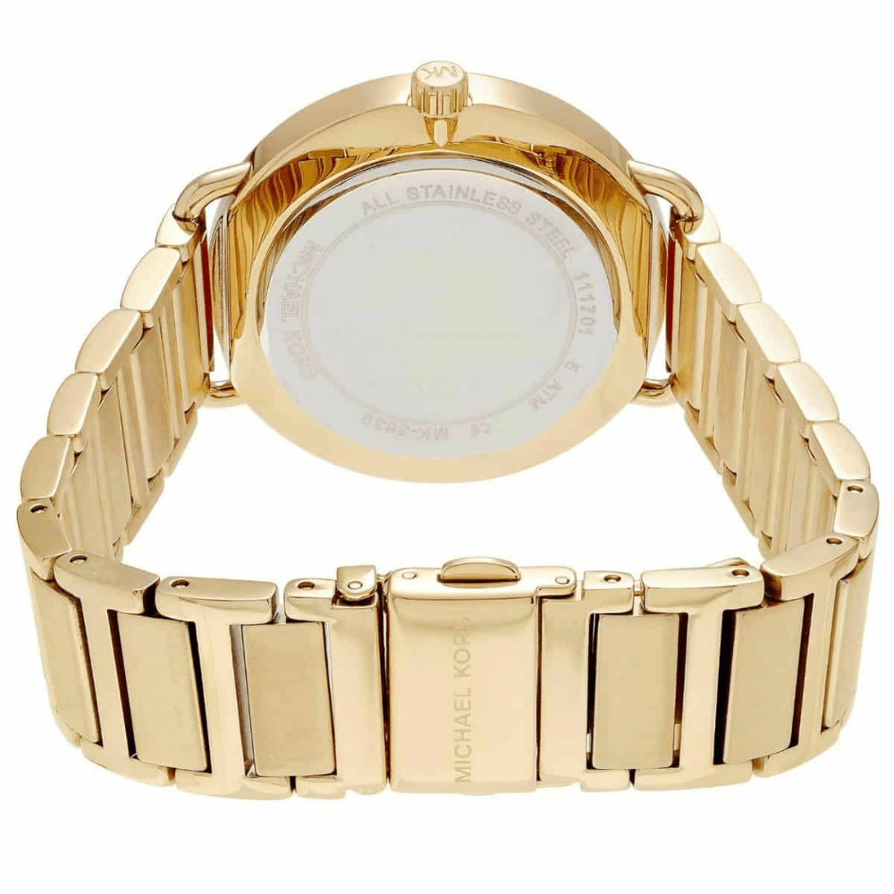 Michael Kors MK3639 Portia Gold Dial Ladies Watch - WATCH & WATCH