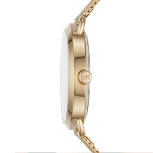 Michael Kors MK3844 Portia Gold Dial Ladies Watch - WATCH & WATCH