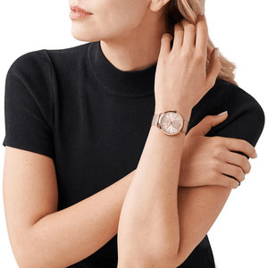 Michael Kors MK3845 Portia Mesh Straps Ladies Watch - WATCH & WATCH