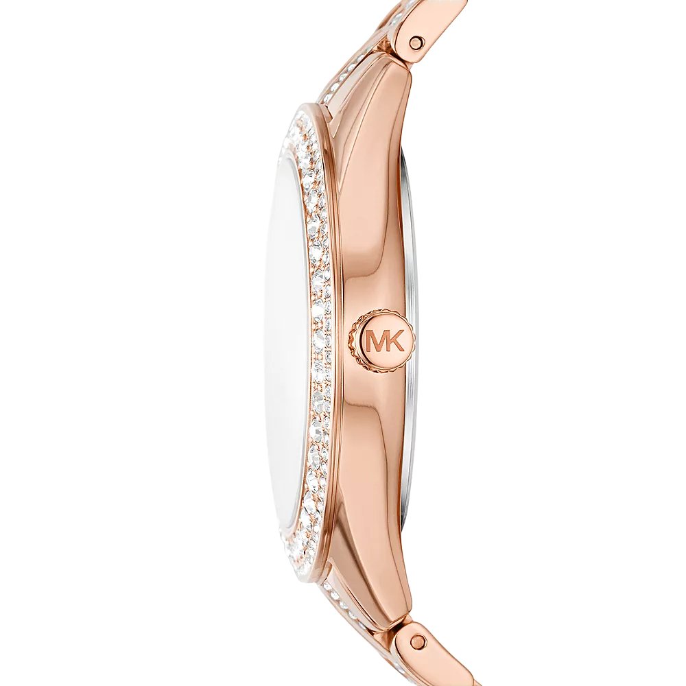 Michael Kors MK4710 Harlowe Rose Gold - Tone Ladies Watch - WATCH & WATCH
