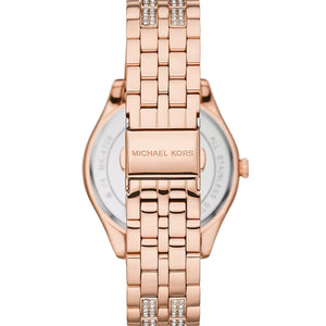 Michael Kors MK4710 Harlowe Rose Gold - Tone Ladies Watch - WATCH & WATCH