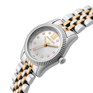 Michael Kors MK4740 Lexington Two - Tone Ladies Watch - WATCH & WATCH