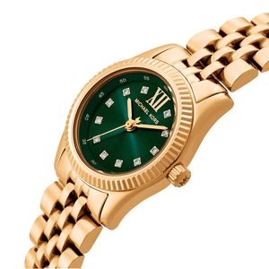 Michael Kors MK4842 Lexington Green Dial Ladies Watch - WATCH & WATCH
