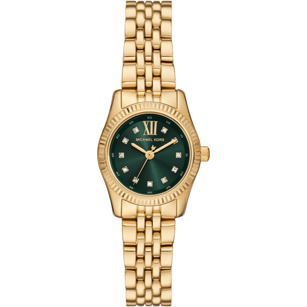 Michael Kors MK4842 Lexington Green Dial Ladies Watch - WATCH & WATCH