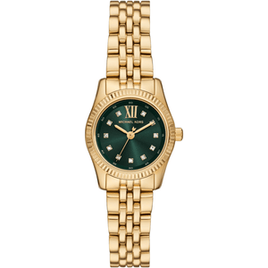 Michael Kors MK4842 Lexington Green Dial Ladies Watch - WATCH & WATCH