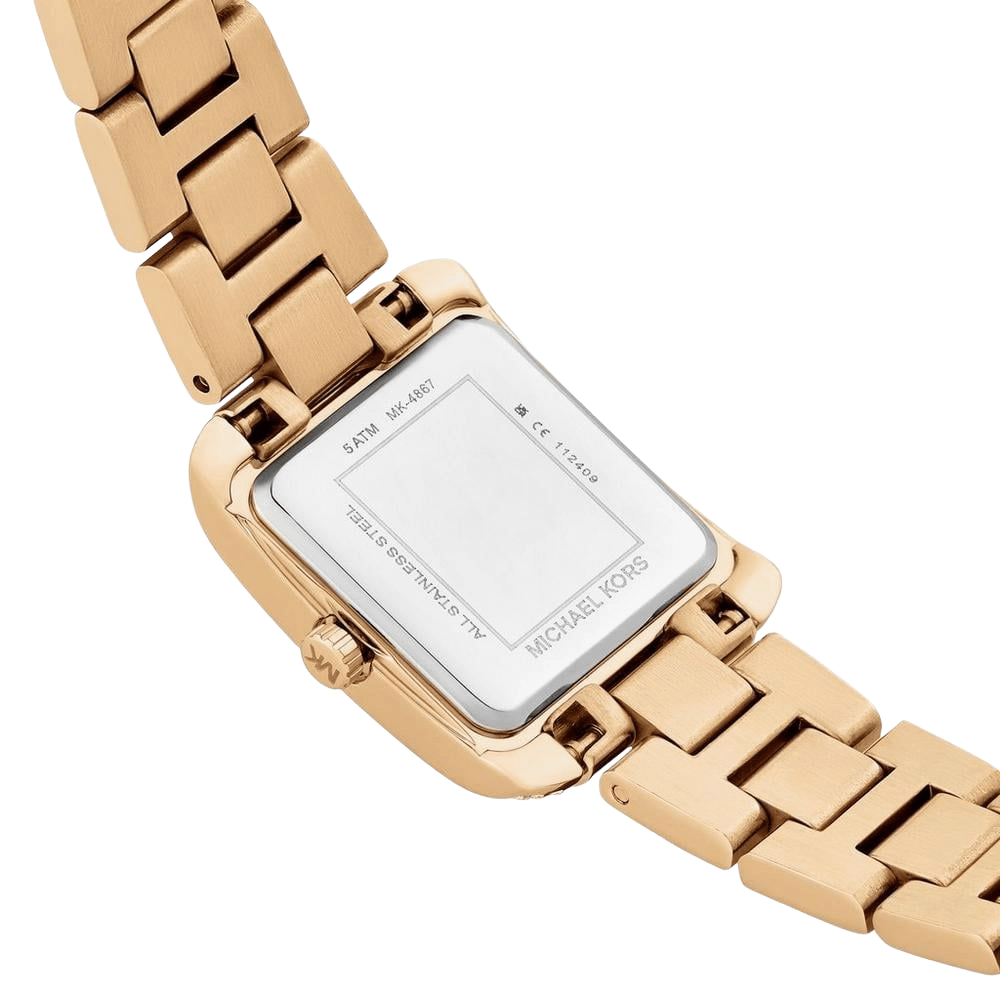 Michael Kors MK4867 Emery Mother of Pearl Dial Ladies Watch - WATCH & WATCH