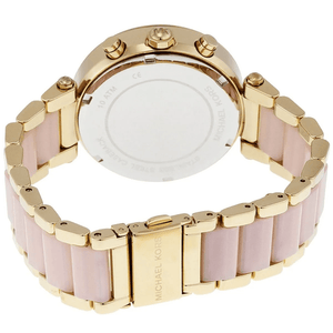 Michael Kors MK6326 Parker Pink Dial Ladies Watch - WATCH & WATCH