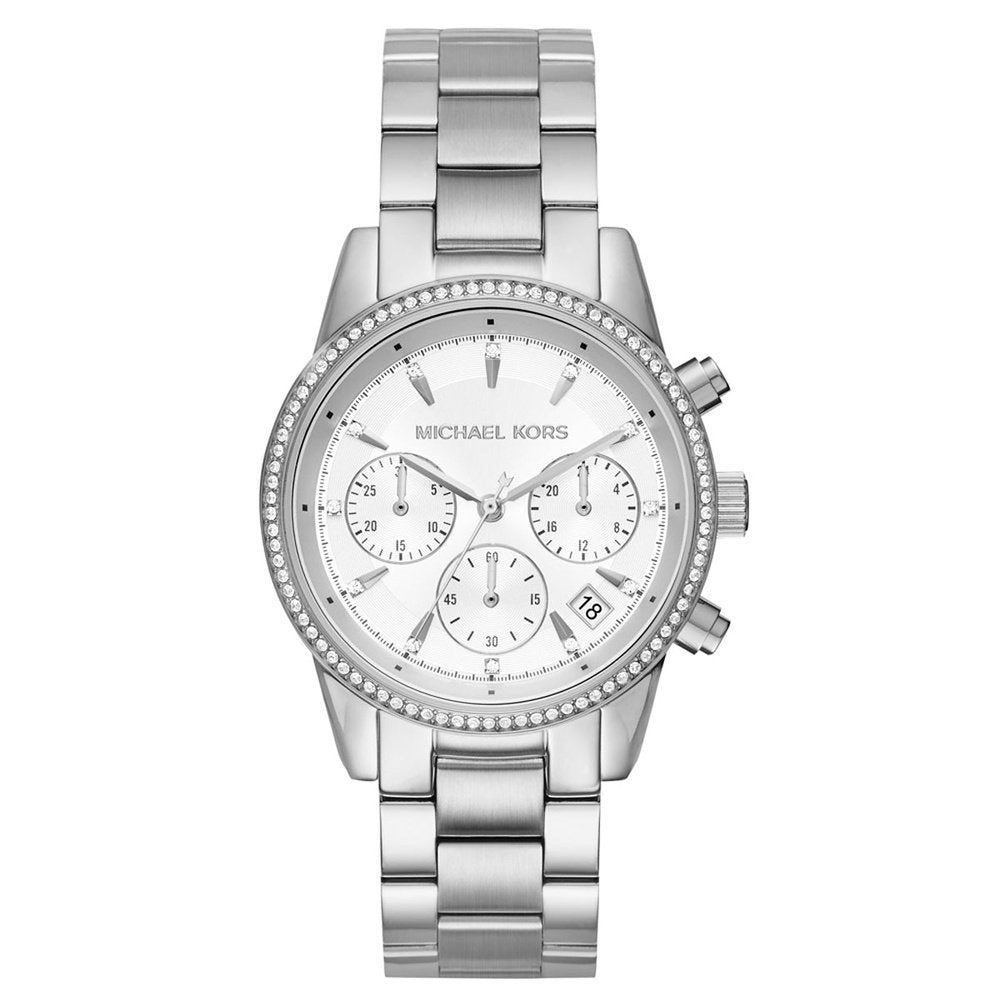 Michael Kors MK6428 Ritz Chronograph Ladies Watch - WATCH & WATCH