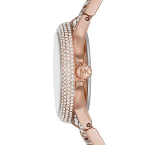 Michael Kors MK6997 Camille Crystals Rose Gold Ladies Watch - WATCH & WATCH