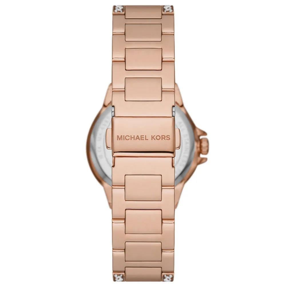 Michael Kors MK6997 Camille Crystals Rose Gold Ladies Watch - WATCH & WATCH