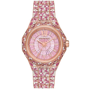 Michael Kors MK7343 Pave Rose Gold - Tone Ladies Watch - WATCH & WATCH