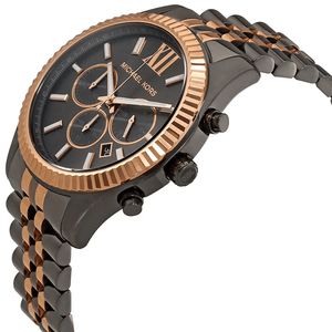 Michael Kors MK8561 Lexington Chronograph Grey Dial Men's Watch - WATCH & WATCH