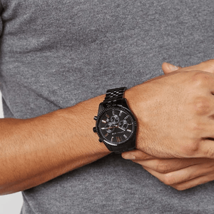 Michael Kors MK8603 Lexington Chronograph Black Dial Men's Watch - WATCH & WATCH