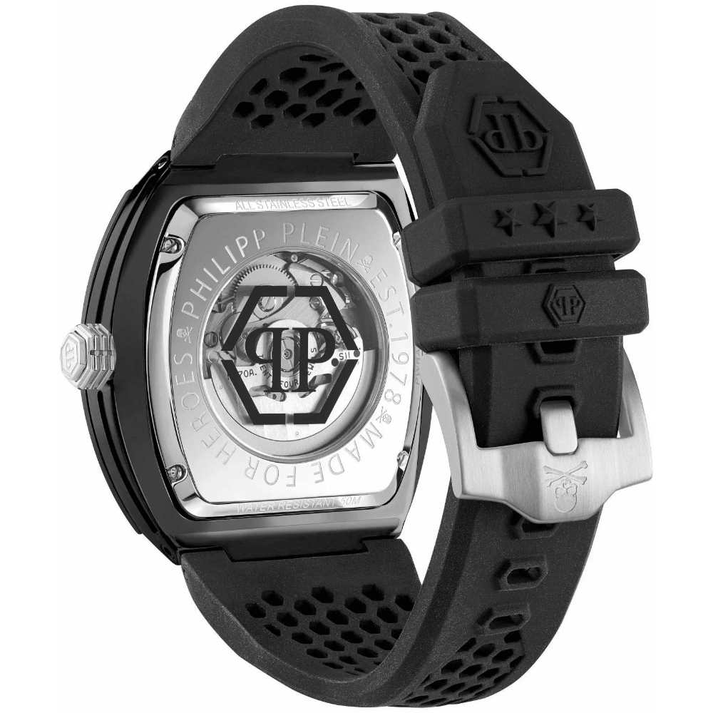 Philipp Plein PWVBA0423 The Skeleton Eco Men's Watch - WATCH & WATCH