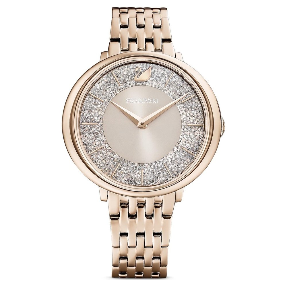 Swarovski 5547611 Crystalline Metal Bracelet Gold Tone Women's Watch - WATCH & WATCH