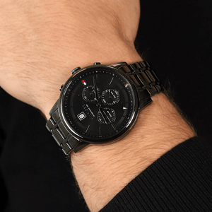 Tommy Hilfiger 1791634 Black Dial Chronograph Men's Watch - WATCH & WATCH
