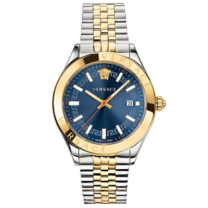 Versace VEVK00520 Hellenyium Men's Two - Tone Watch - WATCH & WATCH