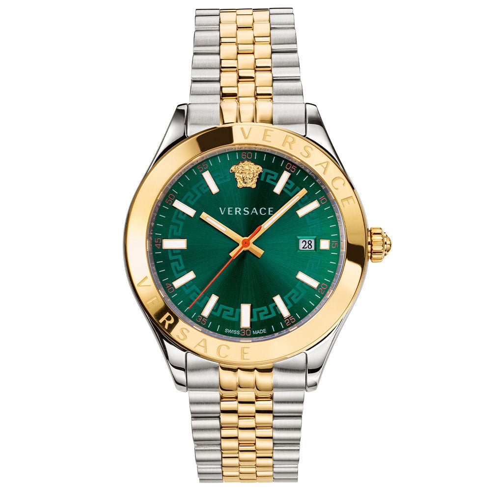 Versace VEVK00620 Hellenium - Vk Men's Two - Tone Watch - WATCH & WATCH