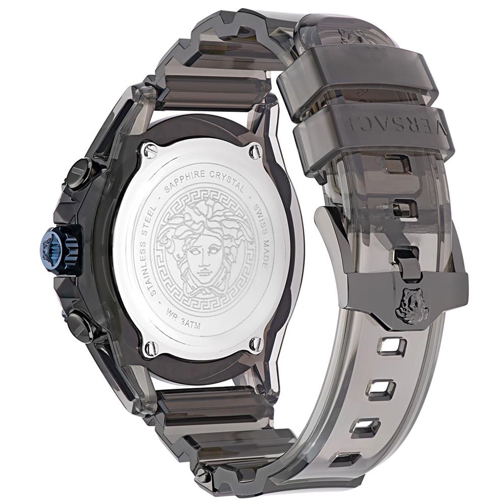 Versace VEZ700622 Icon Active Black Unisex Watch - WATCH & WATCH