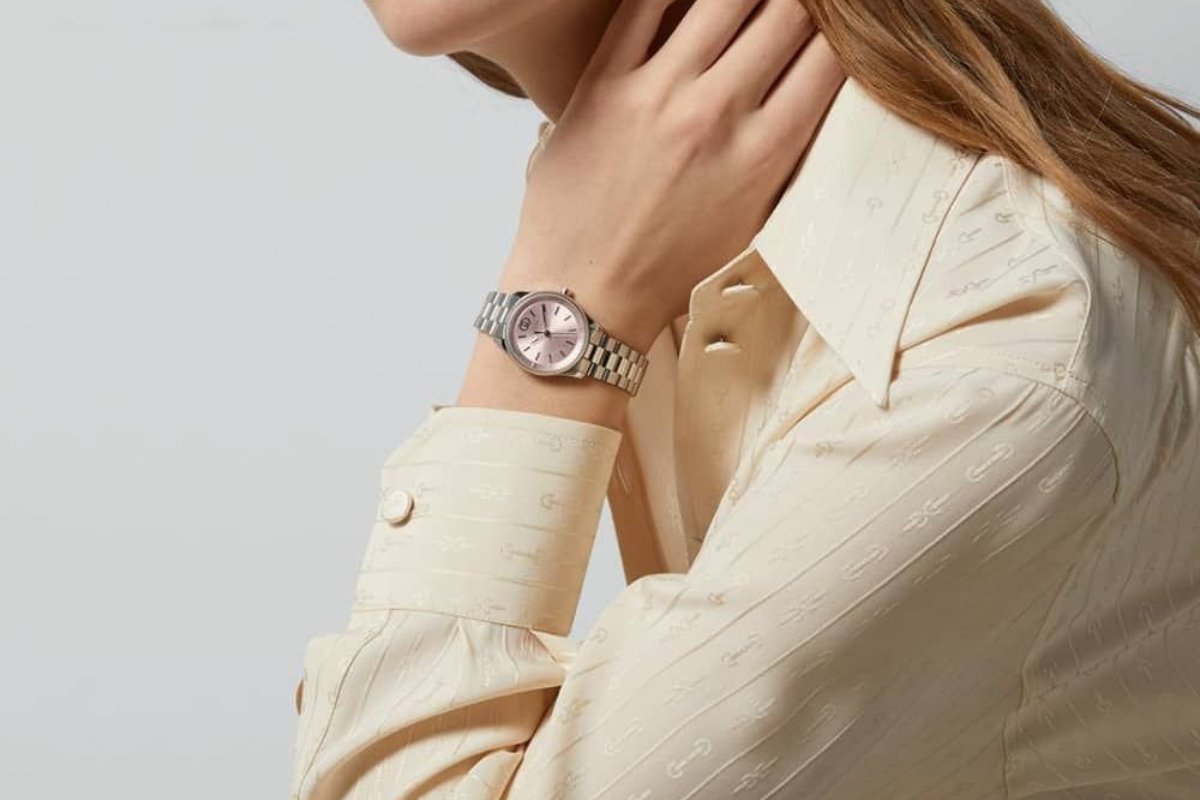 Add a Touch of Elegance with Gucci Pink Dial Ladies' Watches from Watch & Watch - WATCH & WATCH