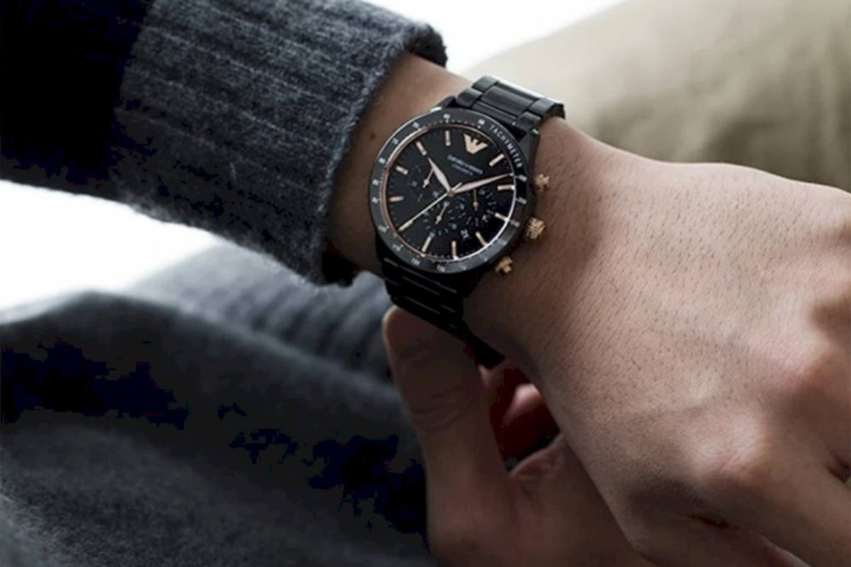 Trending Black Chronograph Emporio Armani Watches for 2024 - WATCH & WATCH