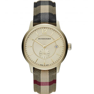 Burberry BU10001 The Classic Horseferry Gold Men's Watch - WATCH & WATCH