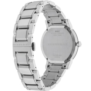 Burberry BU9000 Silver Dial Stainless Steel Unisex Watch - WATCH & WATCH