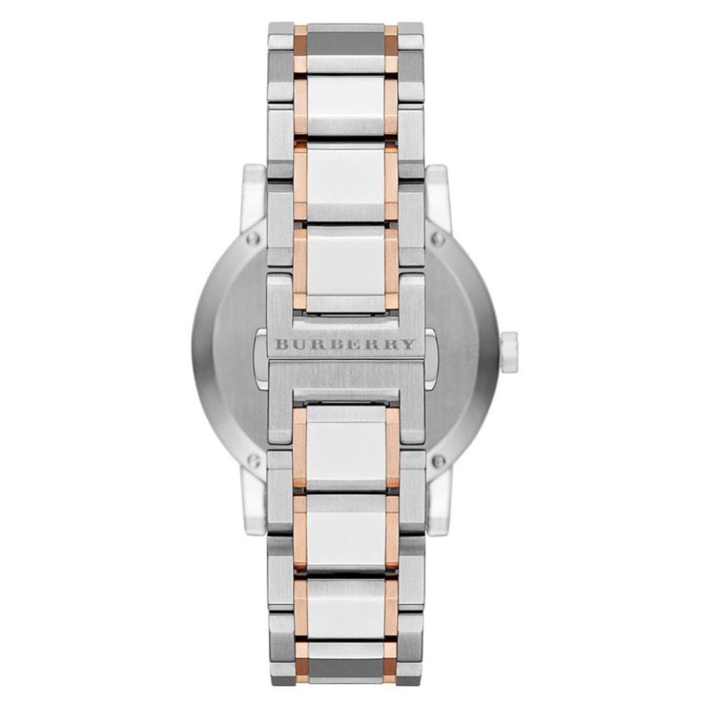 Burberry BU9006 Unisex Watch The City Two Tone Rose Gold WATCH WATCH