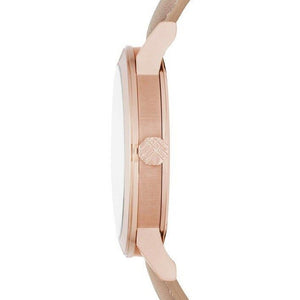 Burberry BU9014 Tan Dial Leather Strap Women's Watch - WATCH & WATCH