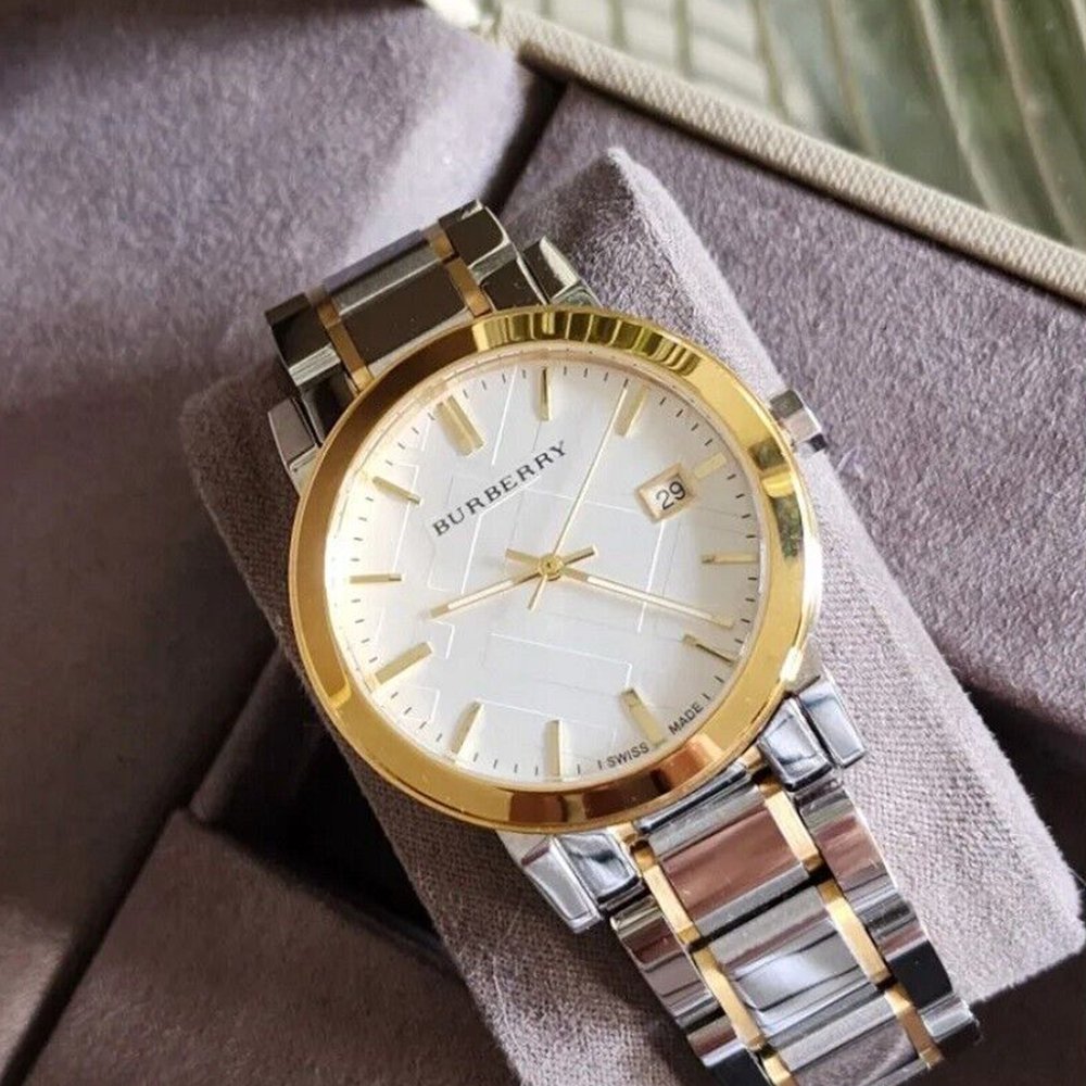 Burberry BU9115 Ladies Two Tone The City Watch - WATCH & WATCH