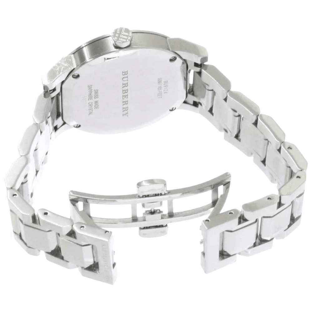Burberry BU9124 Pink Dial Ladies Watch - WATCH & WATCH