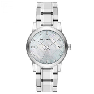 Burberry BU9125 The City Silver Dial Silver Women's Watch - WATCH & WATCH