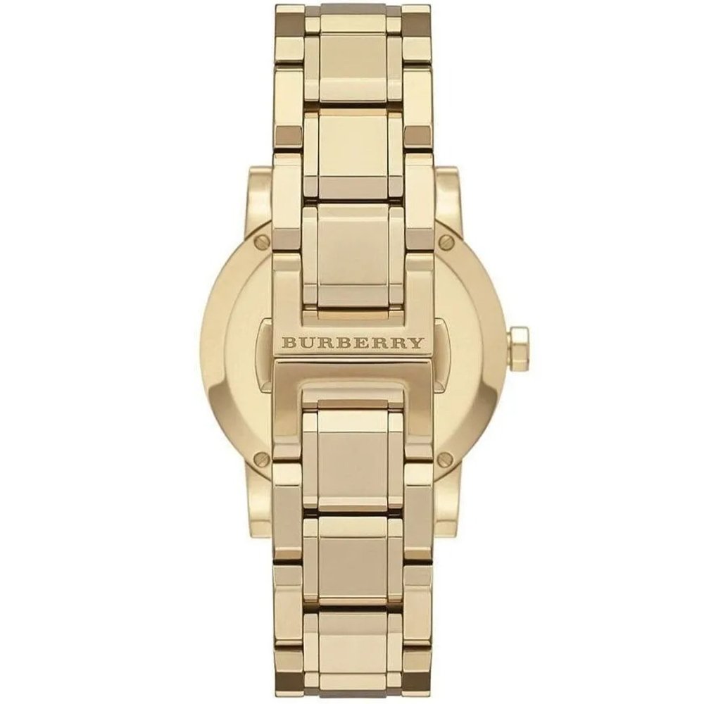 Burberry BU9134 Ladies Watch The City 34mm Champagne Gold - WATCH & WATCH