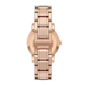 Burberry BU9135 Brown Rose Gold Stainless Steel Analog Quartz Women's Watch - WATCH & WATCH