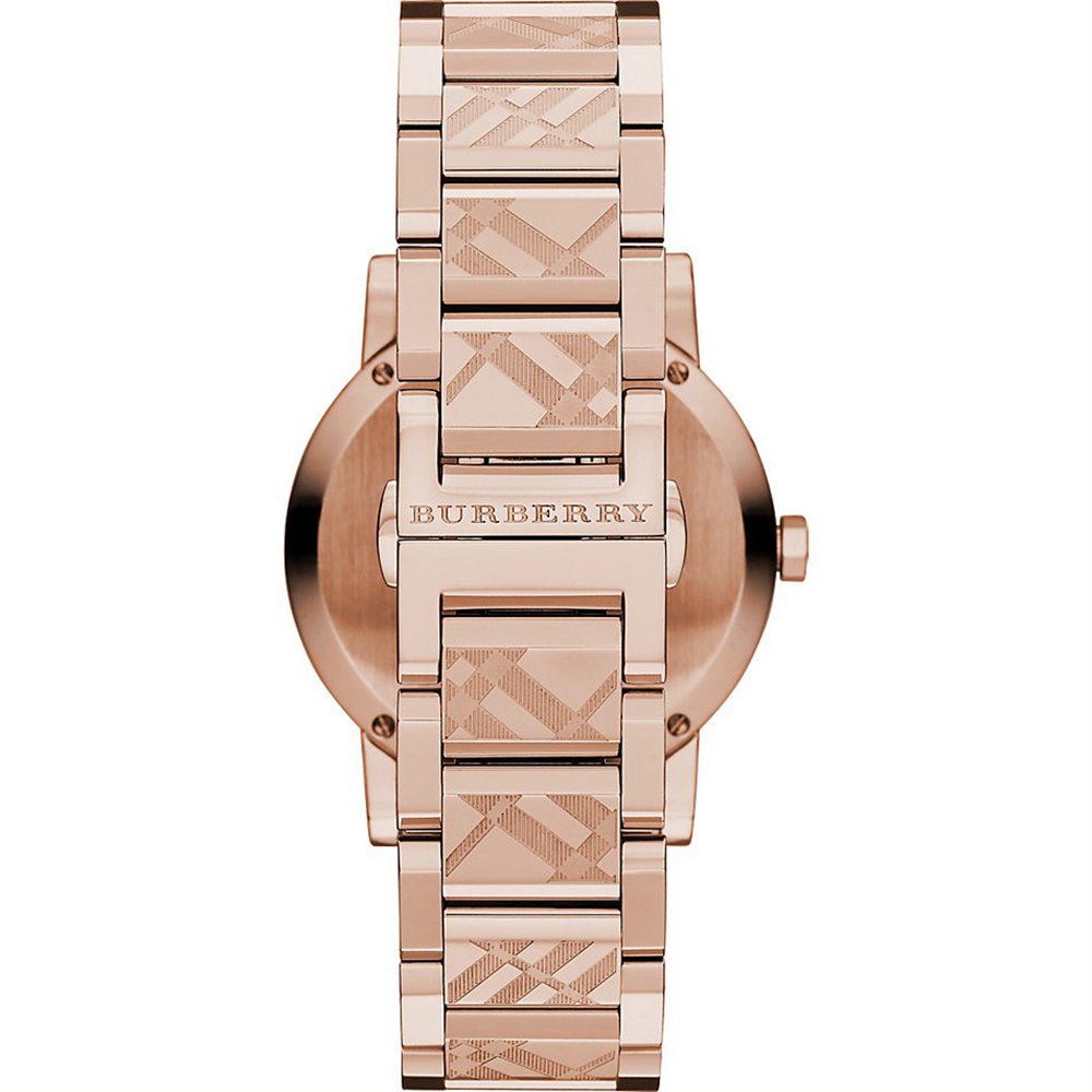 Burberry BU9146 The City Engraved Check Unisex Watch - WATCH & WATCH