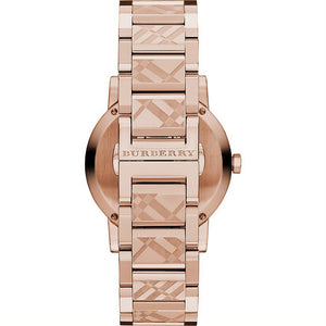 Burberry BU9146 The City Engraved Check Unisex Watch - WATCH & WATCH