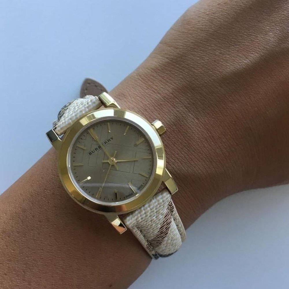 Burberry BU9219 Dial Haymarket Check Strap Women's Watch - WATCH