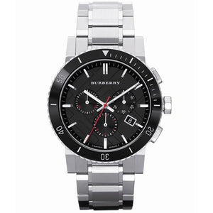 Burberry BU9380 Men's Watch 42mm The City Silver - WATCH & WATCH